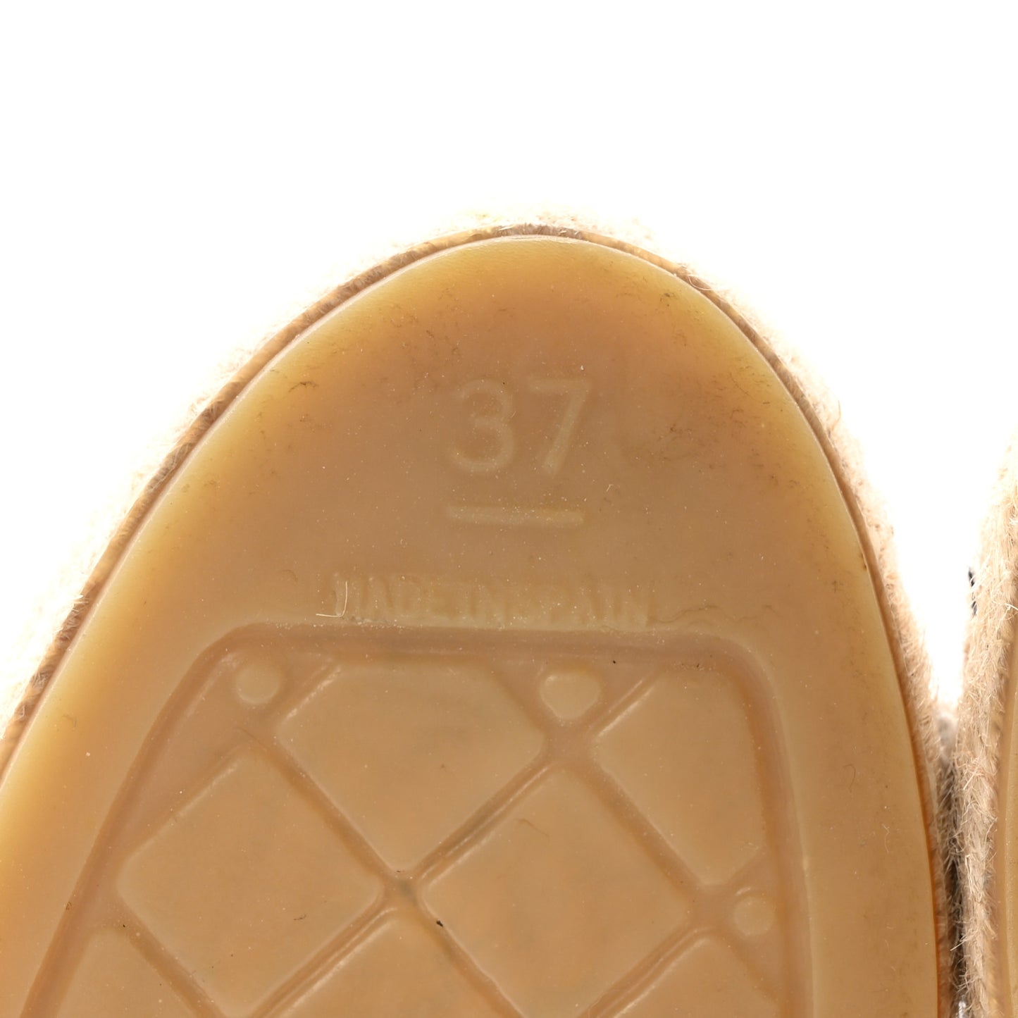 Linen CC Espadrilles 37 Black