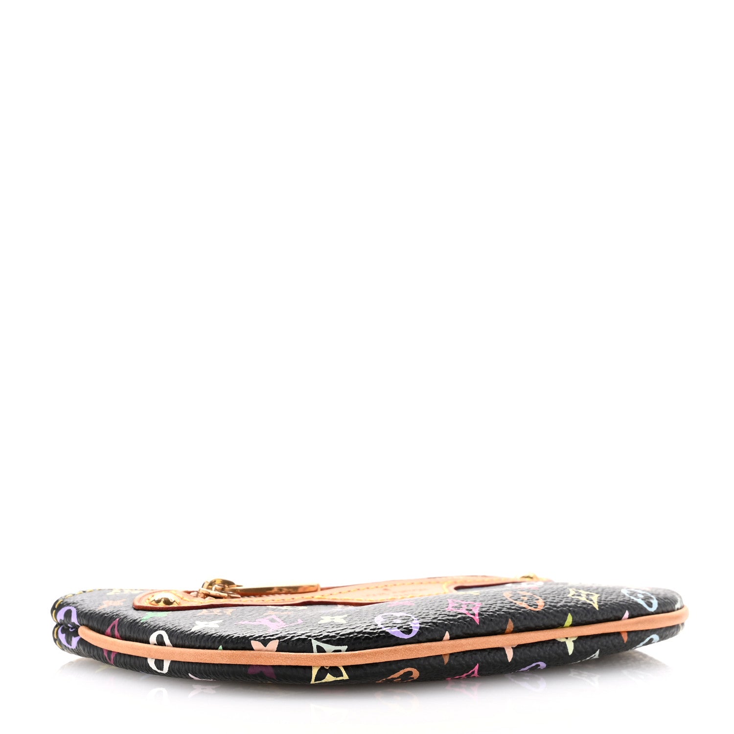 Louis Vuitton Monogram Multicolor Pochette Plate MM Black 4 of 6