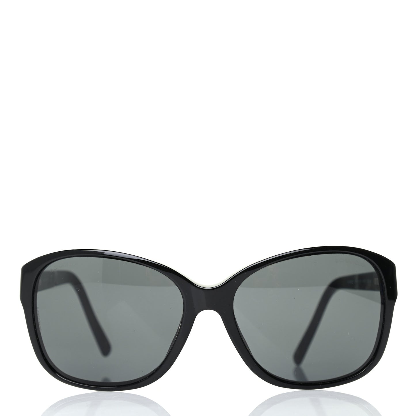 Acetate CC Chain Sunglasses 5128 Black