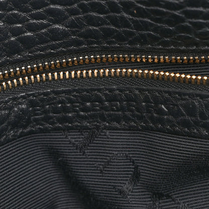 Burberry Signature Grain Calfskin Small Chichester Crossbody Clutch Bag Black 6 of 9