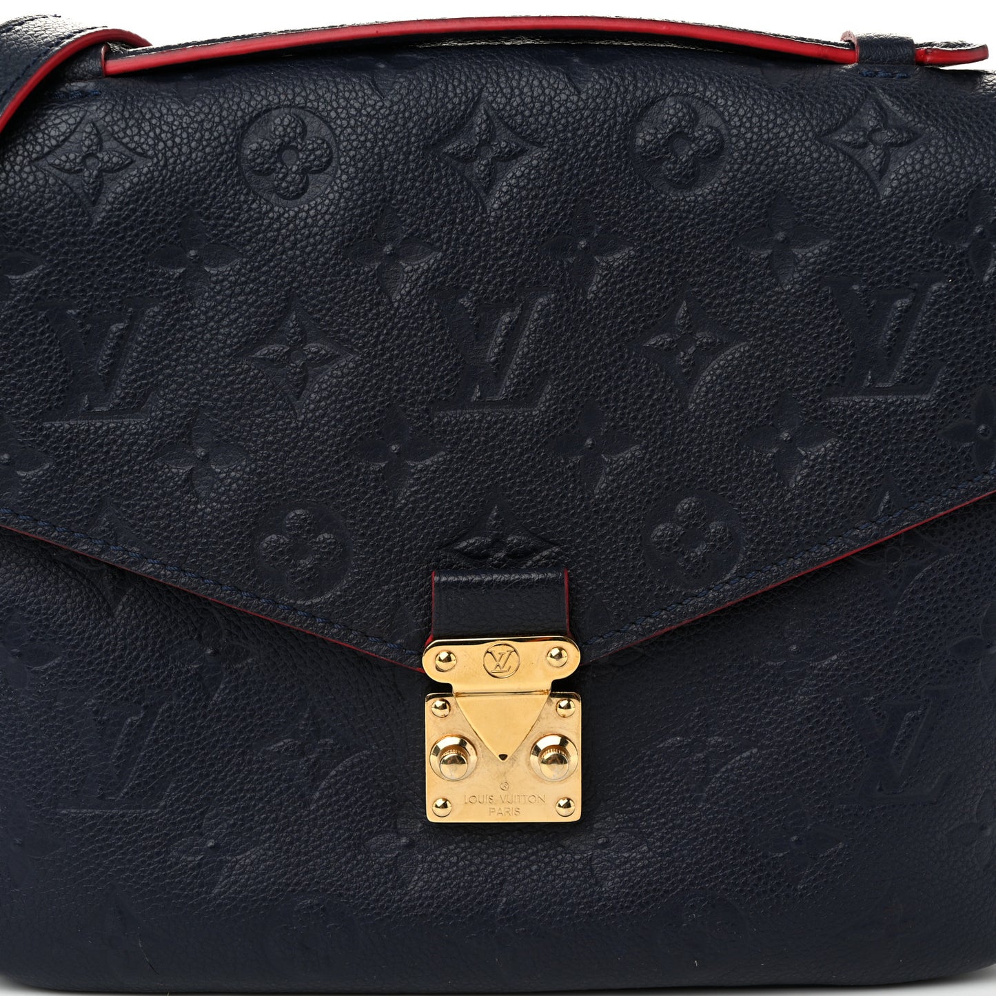 Empreinte Pochette Metis Marine Rouge