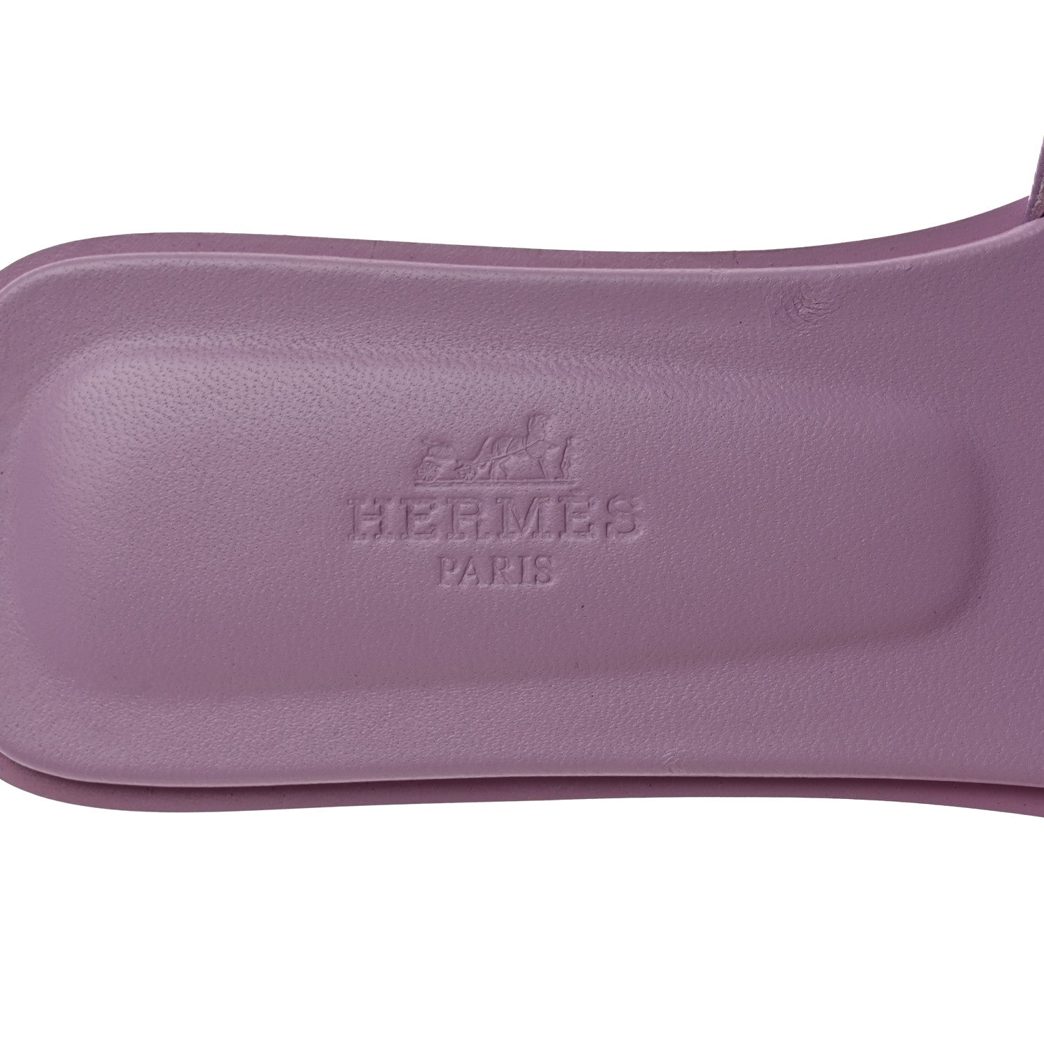 Hermes Epsom Oran Sandals 36.5 Violet Amethyste 6 of 8