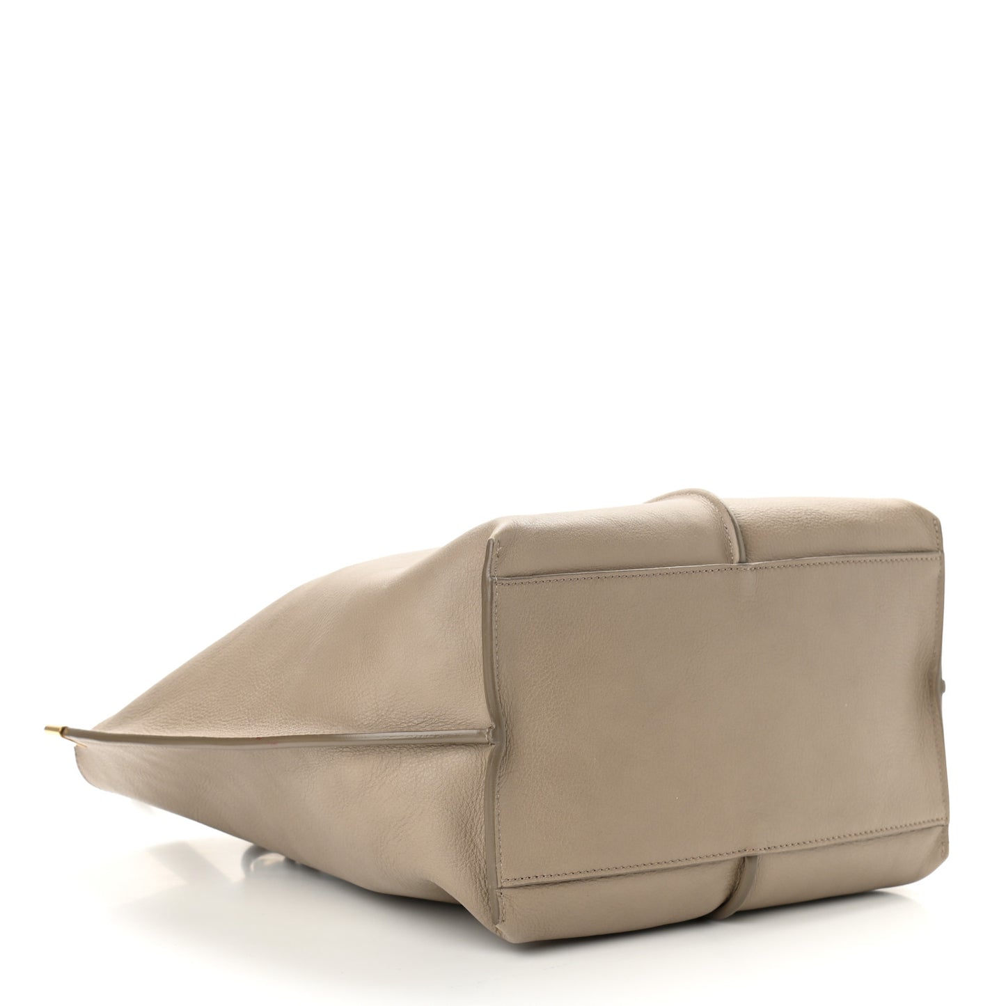 Smooth Calfskin Medium Vick Tote Motty Grey