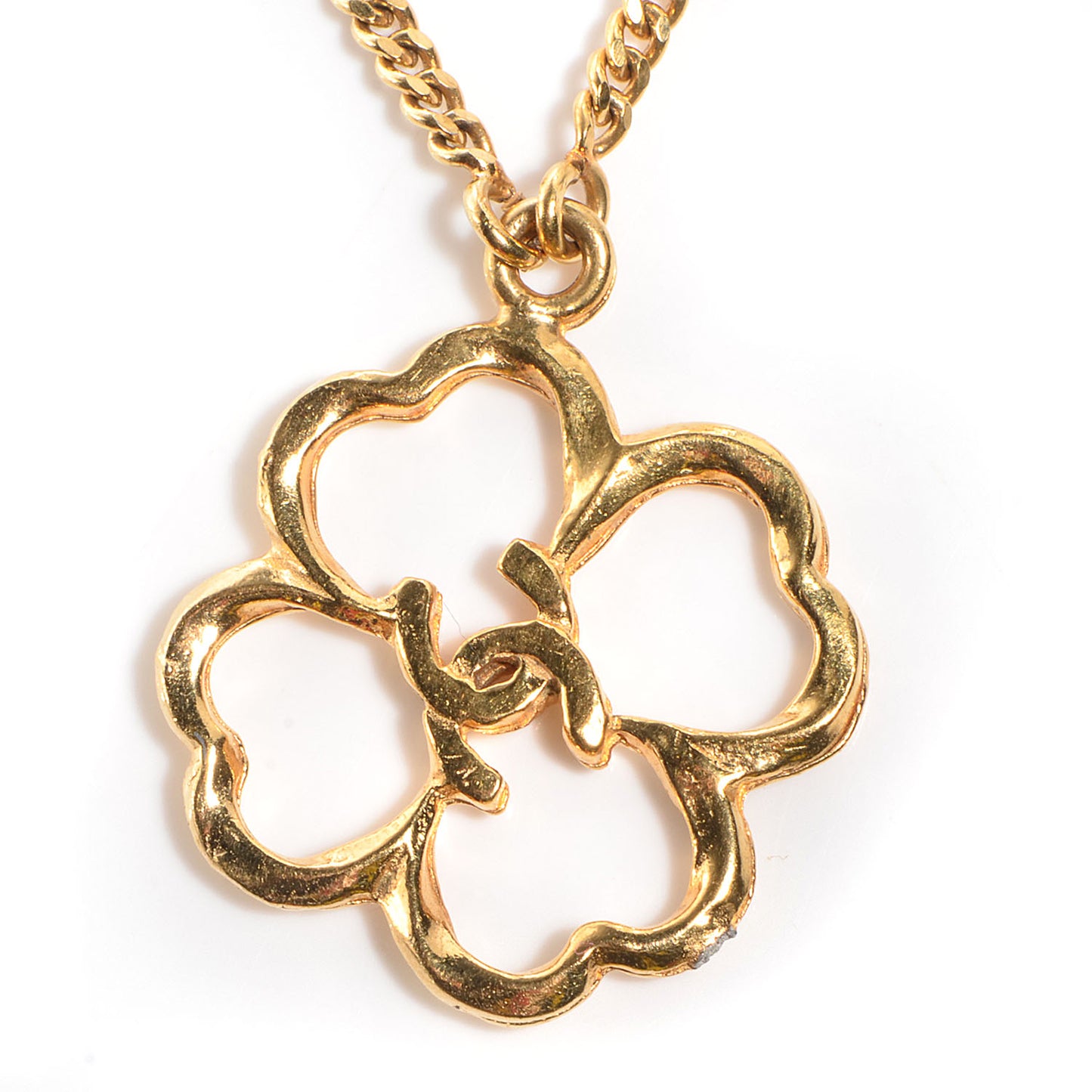 CC Clover Necklace Gold