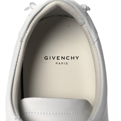 Givenchy Calfskin Band Logo Womens Urban Street Sneakers 37.5 White 7 of 11