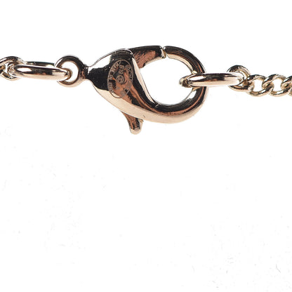 Chanel Crystal Quilted CC Pendant Necklace Gold 5 of 6