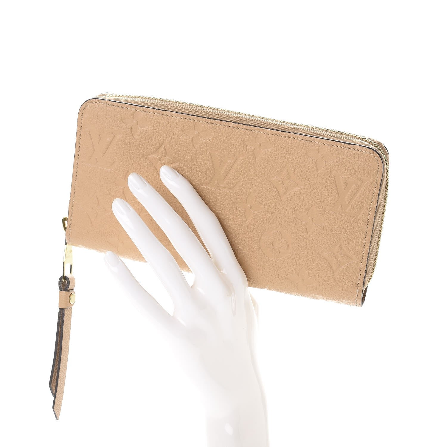 Louis Vuitton Empreinte Zippy Wallet Dune 2 of 8