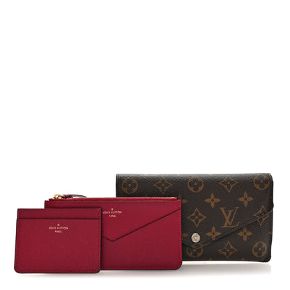 Louis Vuitton Monogram Jeanne Wallet Fuchsia 3 of 8