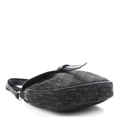 Christian Dior Monogram Crossbody Bag Black 4 of 8