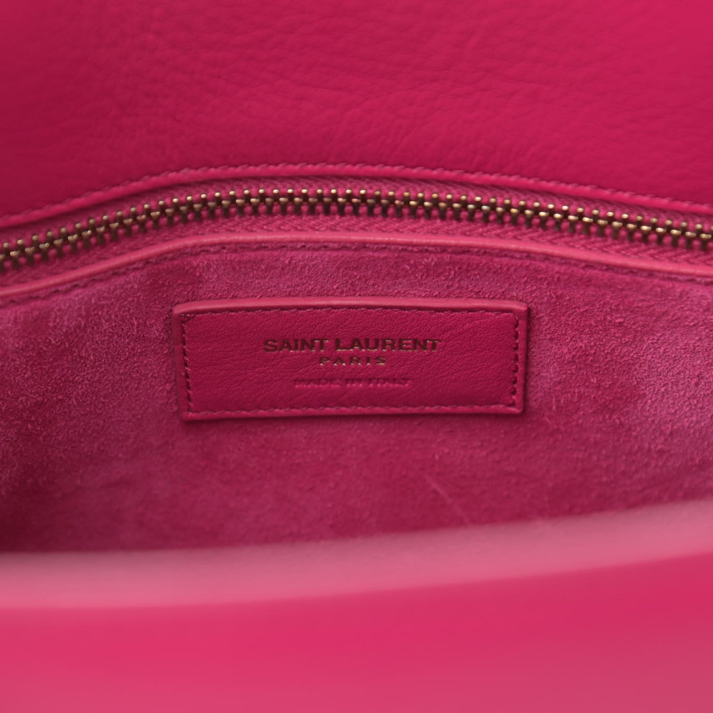 Calfskin Small Sac De Jour Lipstick Fuchsia