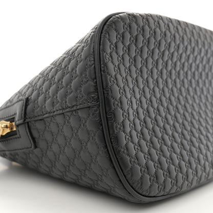 Gucci Microguccissima Medium Dome Bag Black 9 of 11