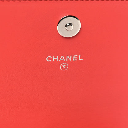 Chanel Lambskin Patchwork CC Tassel Crossbody Bag Pink 6 of 11