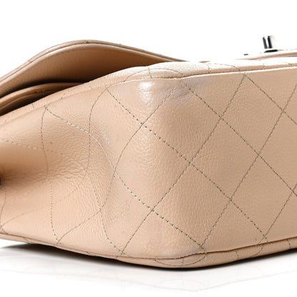 Chanel Caviar Quilted Jumbo Double Flap Beige Clair 9 of 13