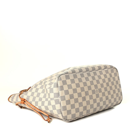Louis Vuitton Damier Azur Neverfull MM 3 of 9
