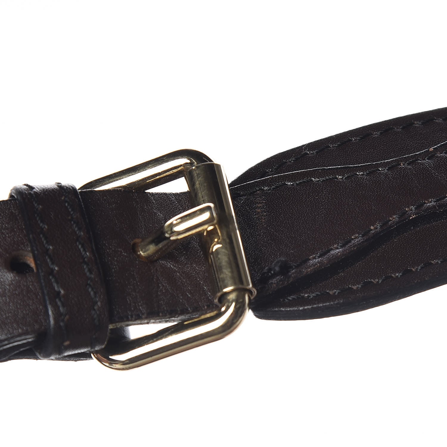 Burberry Haymarket Check Hobo Brown 11 of 11