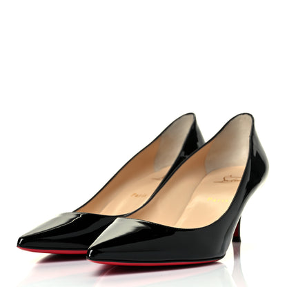 Christian Louboutin Patent Pigalle Follies 55 Pumps 41 Black 3 of 8