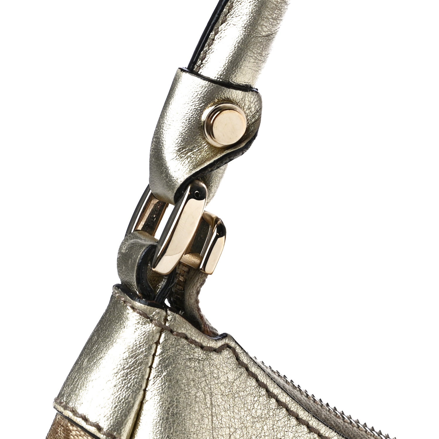 Gucci Monogram Medium D Gold Ring Hobo Gold 15 of 17