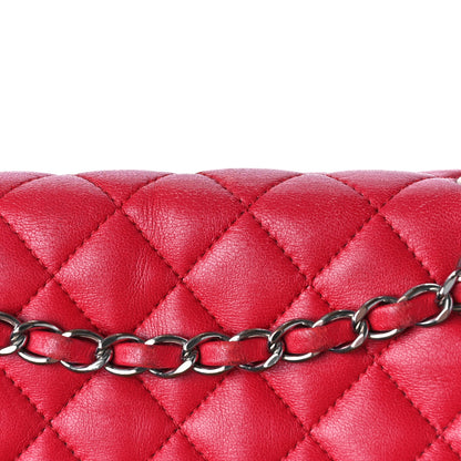Chanel Lambskin Quilted Large Urban Spirit Backpack Red 11 of 16