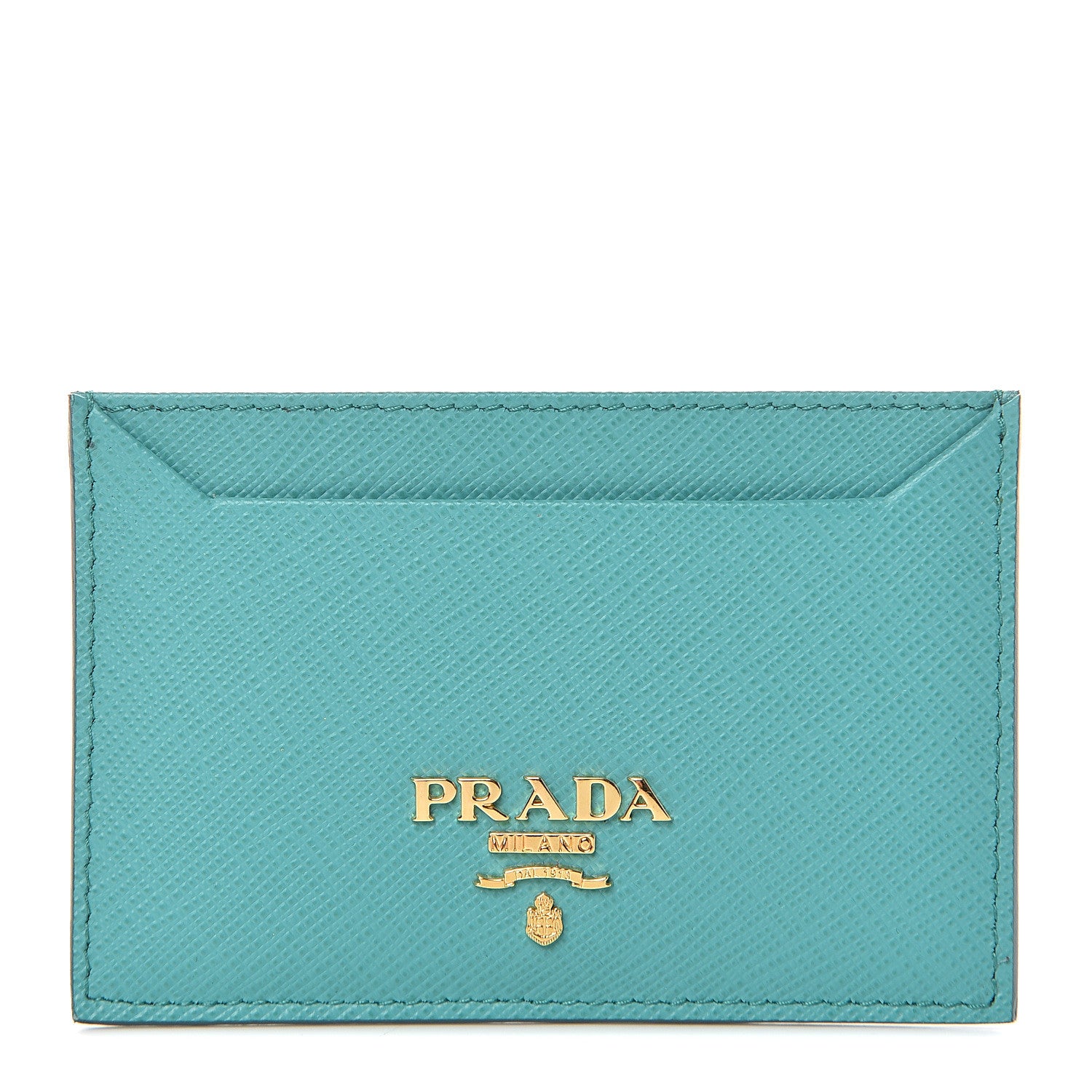 Prada Saffiano Metal Card Case Giada 1 of 6