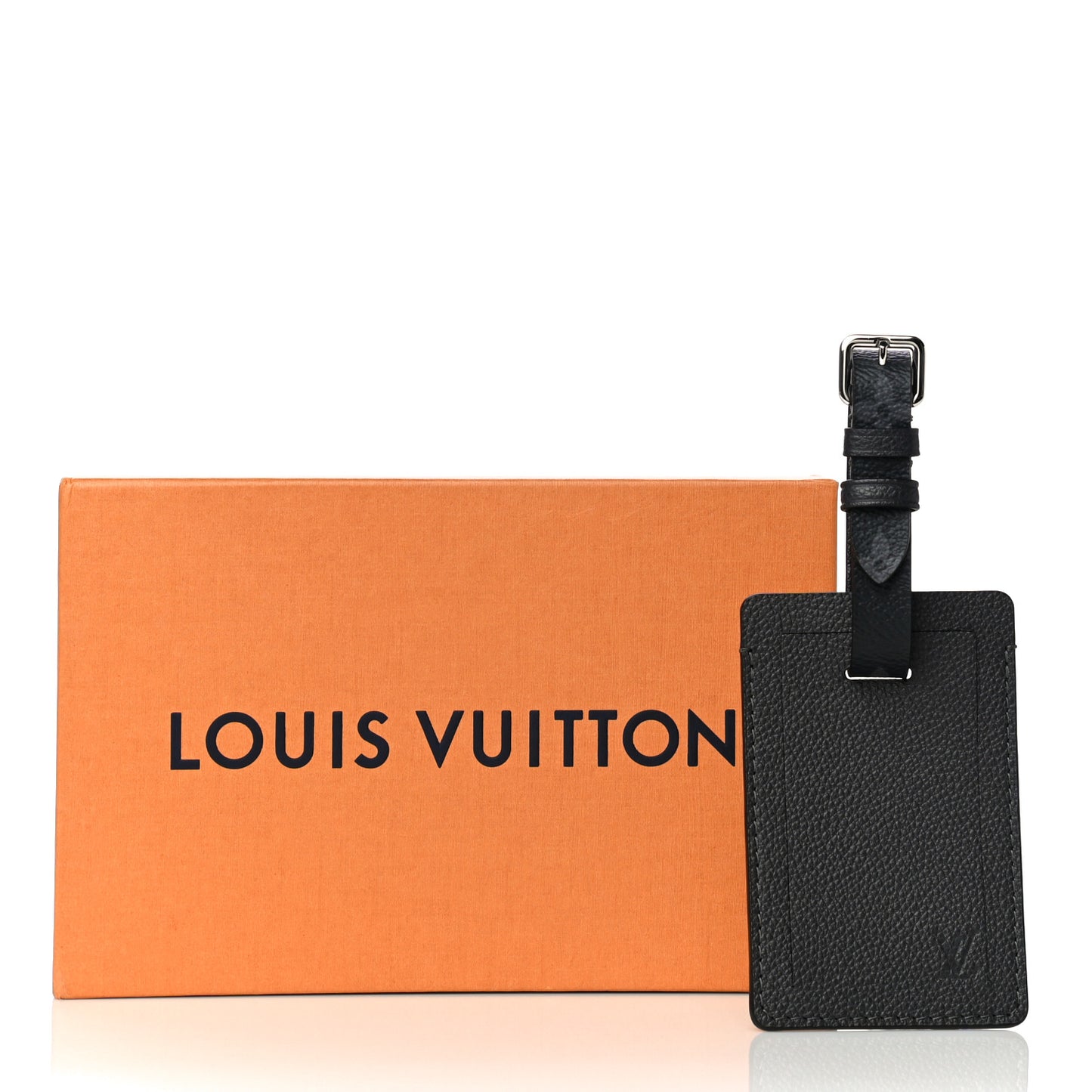 Calfskin Monogram Eclipse Luggage Tag