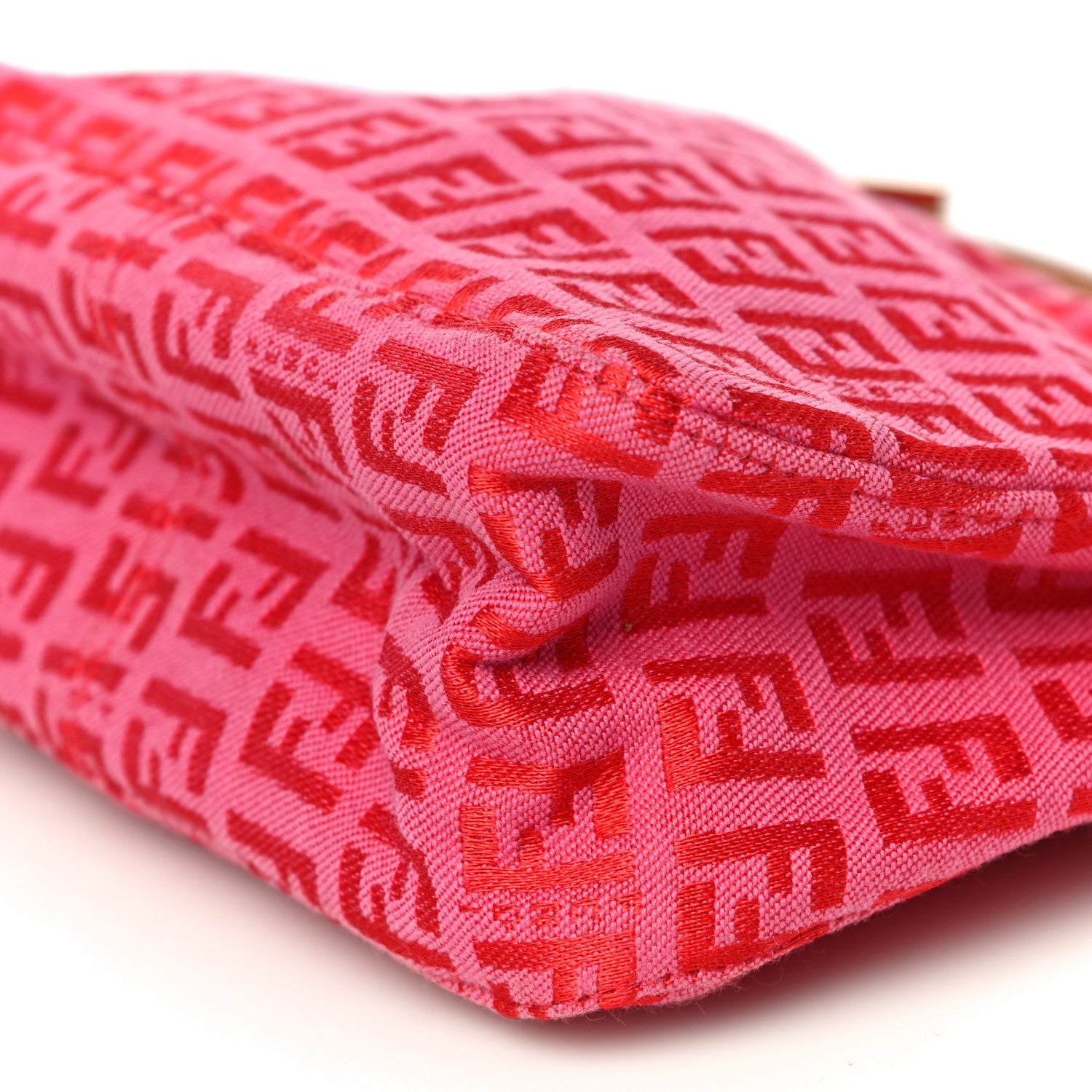 Fendi Zucchino Mini Pochette Pink 9 of 9