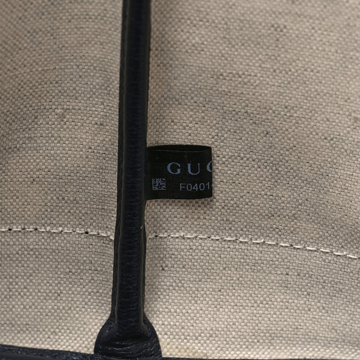 GG Supreme Monogram Textured Dollar Calfskin Web Large Ophidia Tote Beige Blue