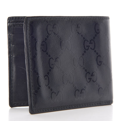 Gucci Imprime Monogram Bi-Fold Wallet Navy 3 of 12