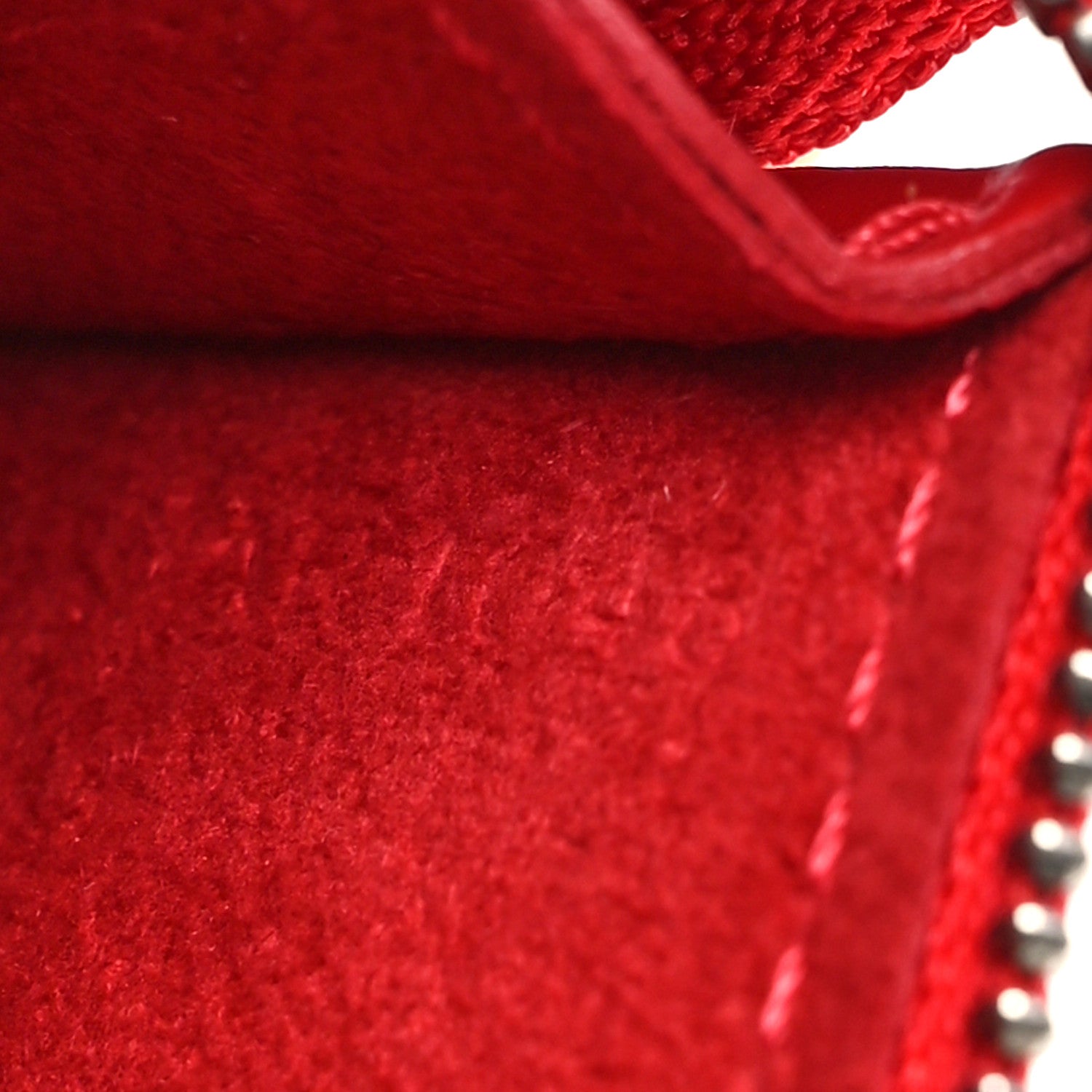Louis Vuitton Epi Pochette Accessories 24 Castillan Red 6 of 9