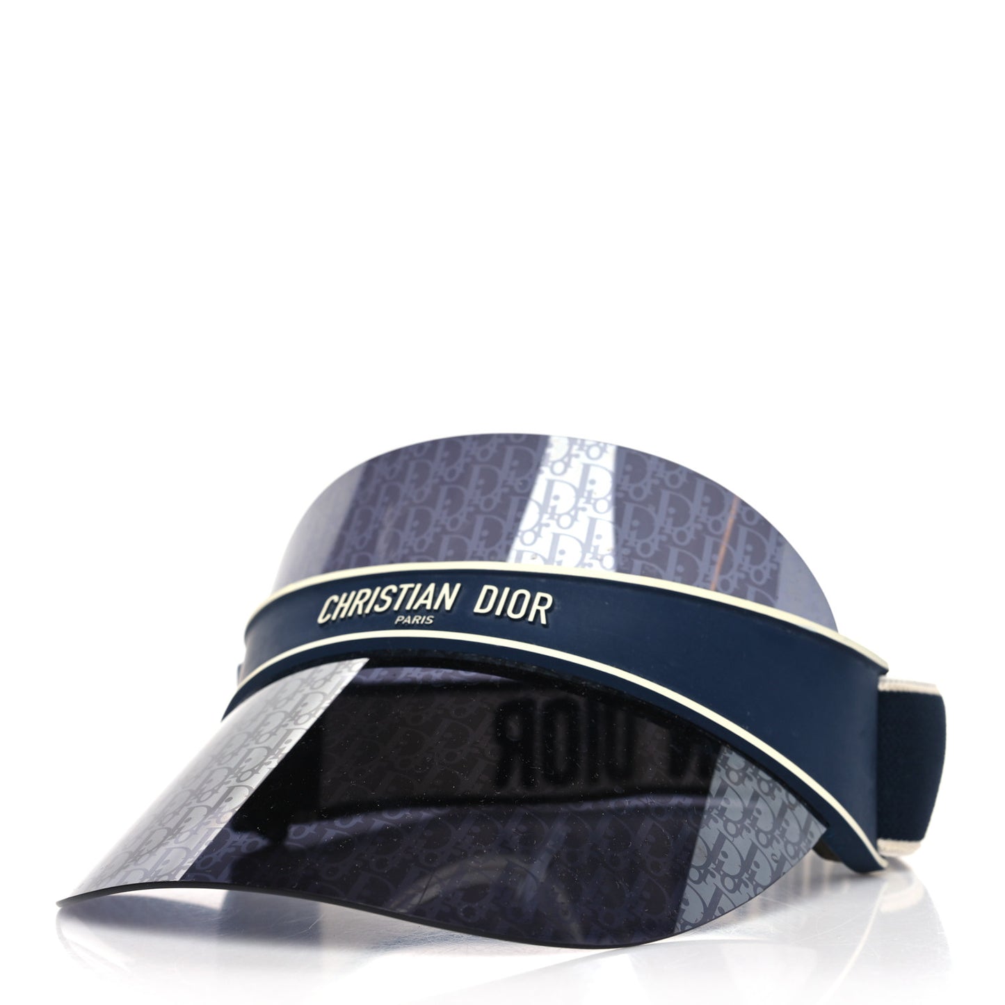 Oblique DiorClub V1U Sun Visor Blue
