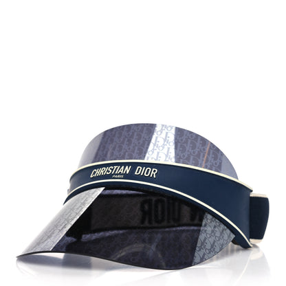 Christian Dior Oblique DiorClub V1U Sun Visor Blue 1 of 6