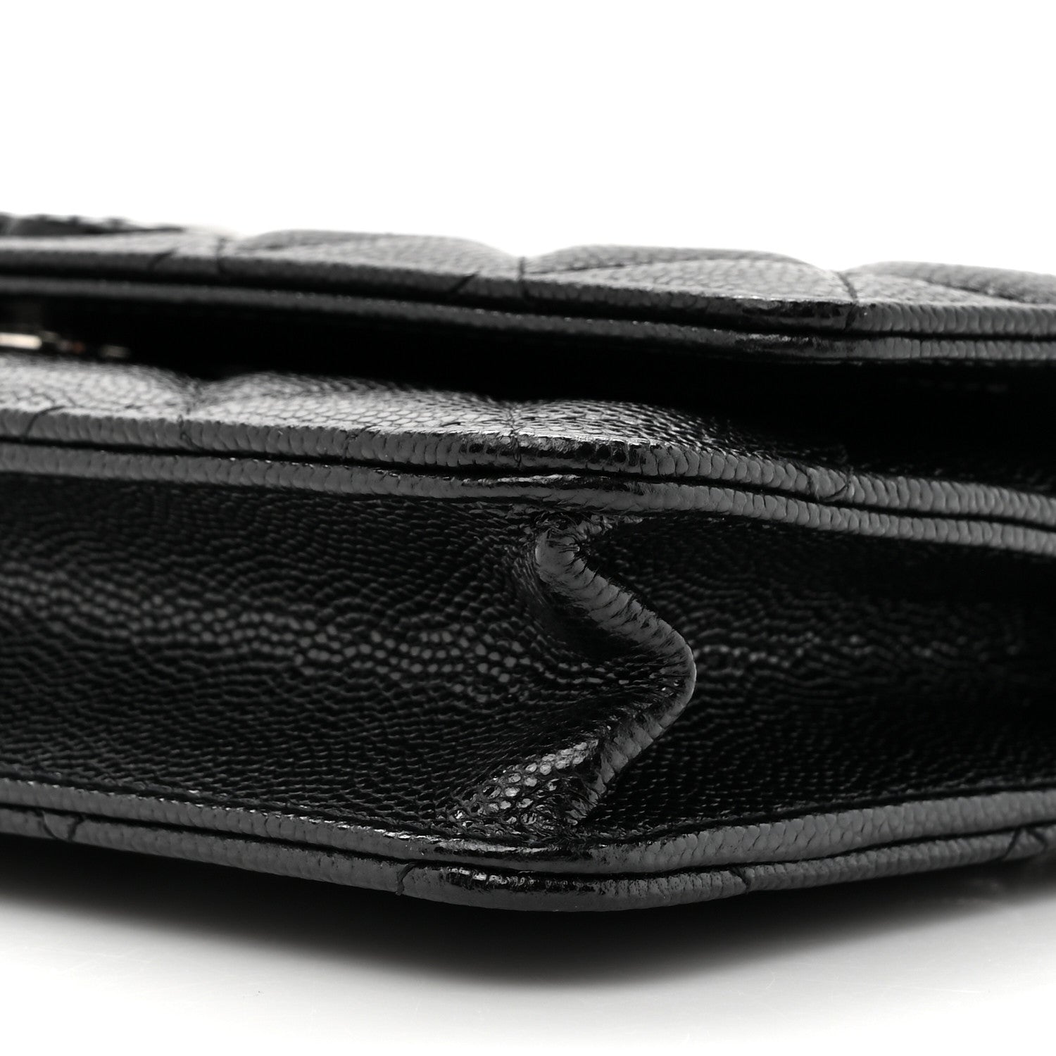 Chanel Caviar Quilted My Everything Wallet On Chain WOC Black 10 of 12