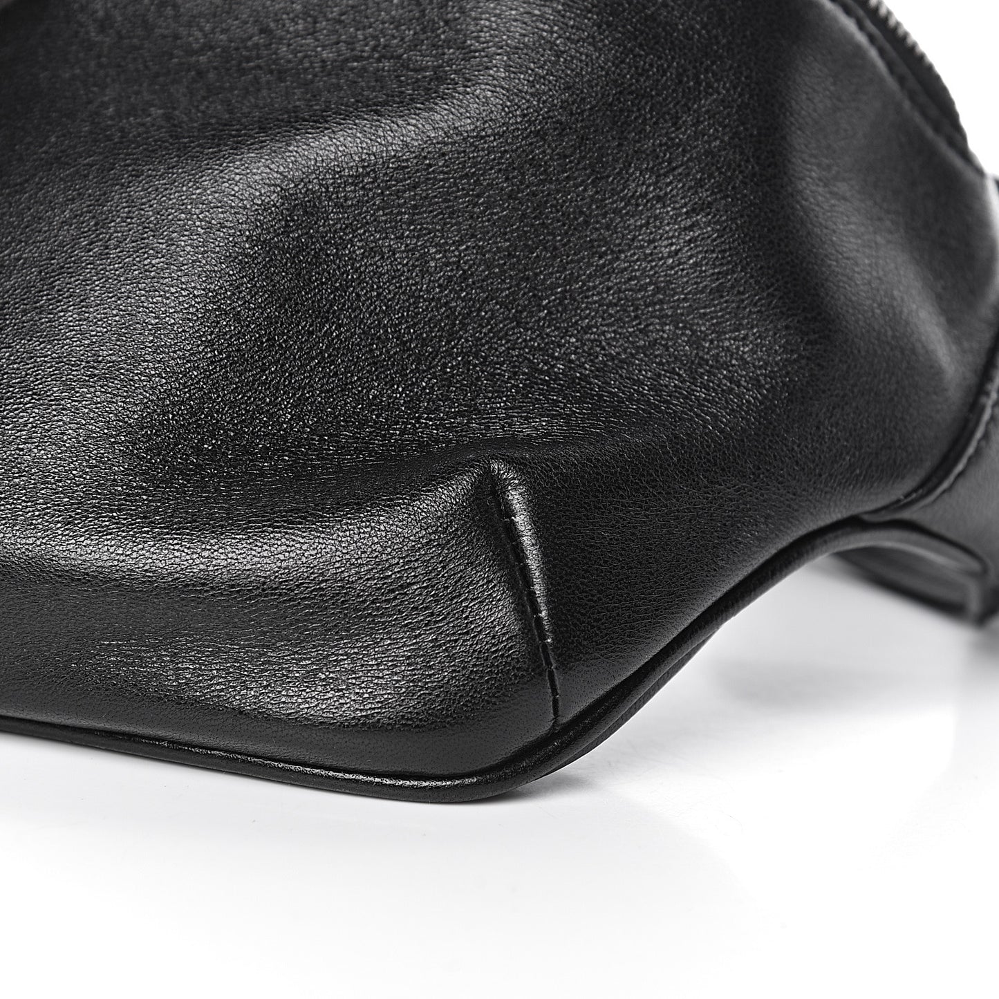 Calfskin Monogram Belt Bag Black