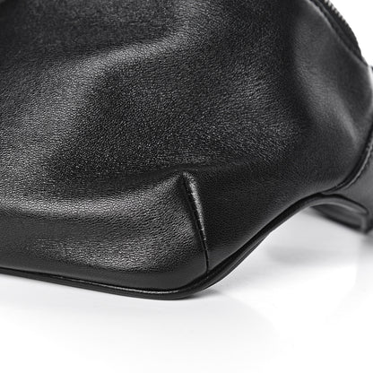 Saint Laurent Calfskin Monogram Belt Bag Black 9 of 10