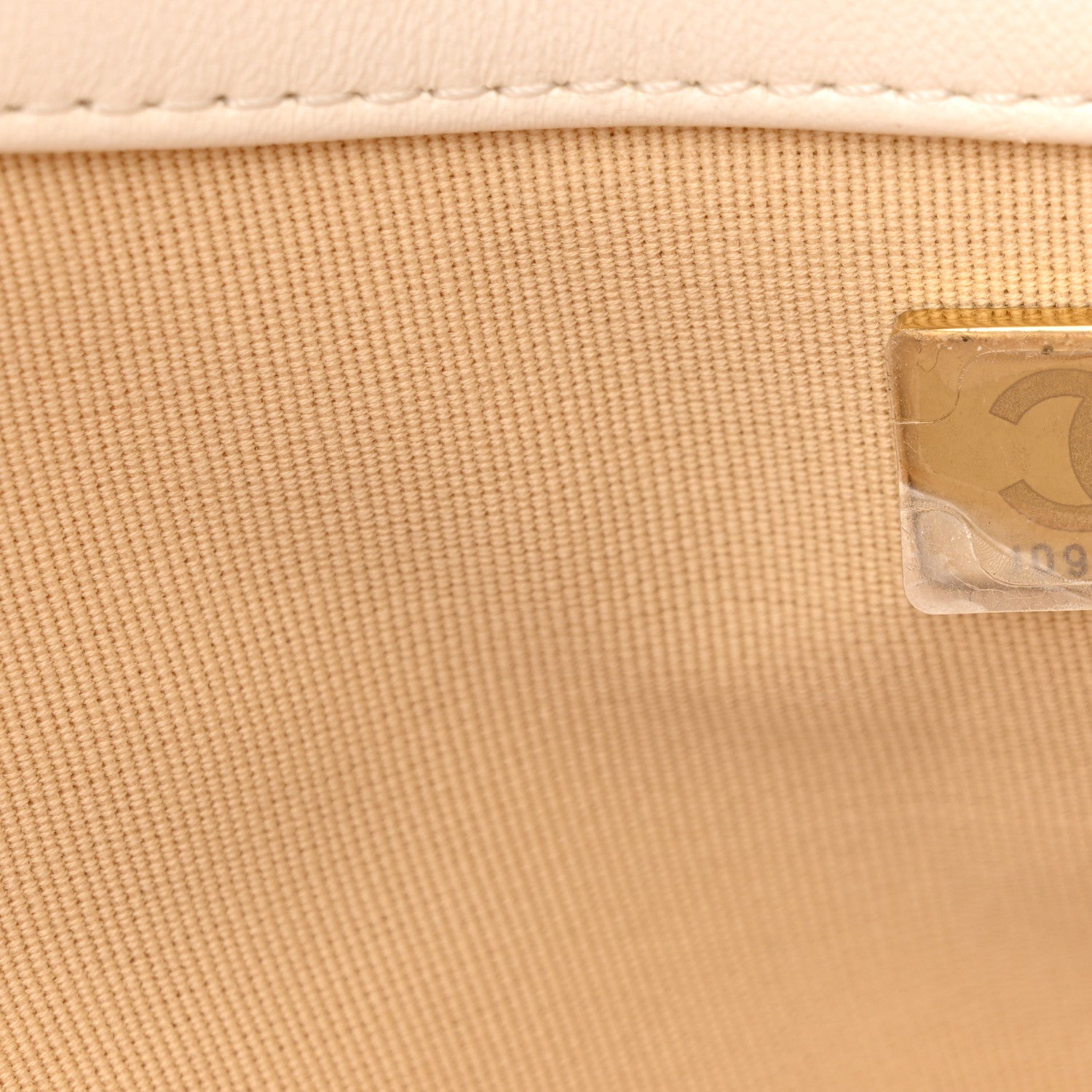 Chanel Lambskin Quilted Large CC Funky Town Hobo White 7 of 11