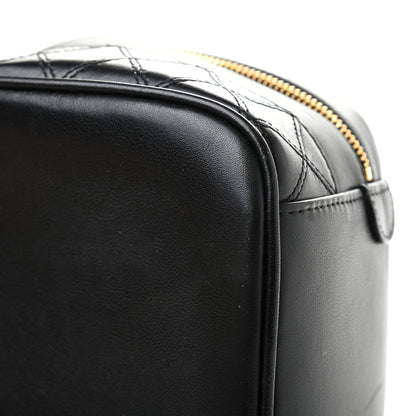 Chanel Lambskin Vanity Cosmetic Case Black 10 of 14