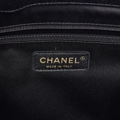Chanel Caviar Quilted XL Grand Shopping Tote GST Black 6 of 11
