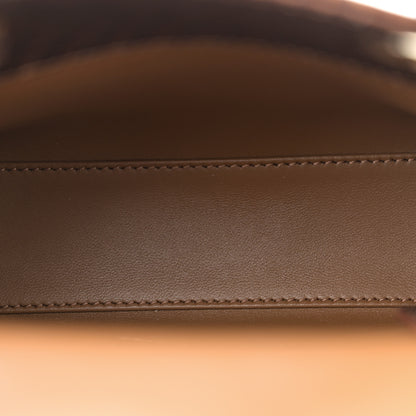 Christian Dior Metallic Snakeskin Mini Lady Dior Brown 5 of 10