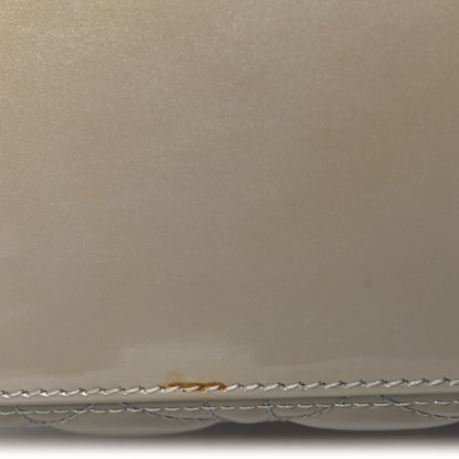 Christian Louboutin CHRISTIAN DIOR Patent Cannage Medium Lady Dior Grey Grey 11 of 12