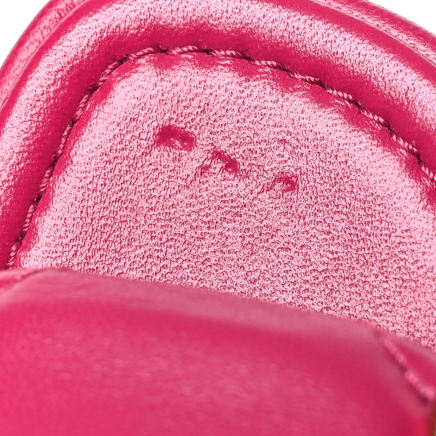 Nappa Roman Stud Flat Slide Sandals 38 Blossom