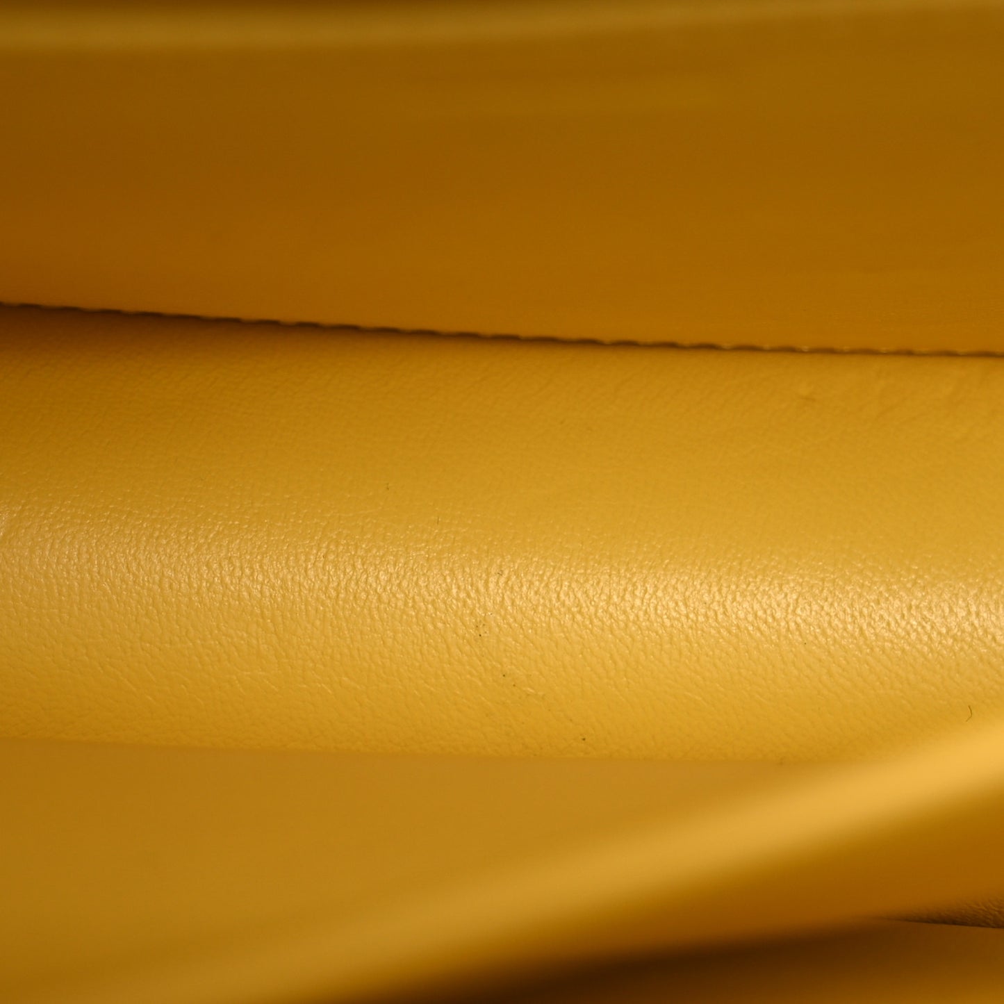 Box Calfskin Teen Classic Box Flap Bag Yellow