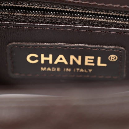 Chanel Caviar Quilted Mini Coco Handle Flap Dark Brown 6 of 11