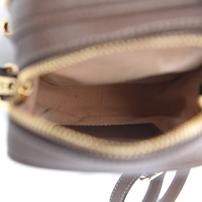 Gucci GG Supreme Monogram Web Mini Ophidia Double Zip Crossbody Bag Beige New Acero 6 of 12