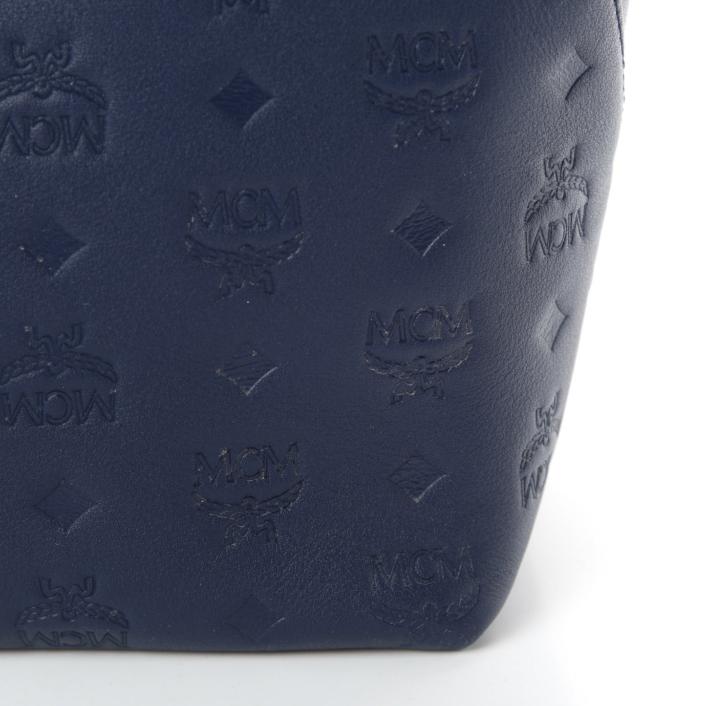 Calfskin Ottomar Monogram Medium Klara Hobo Navy Blue