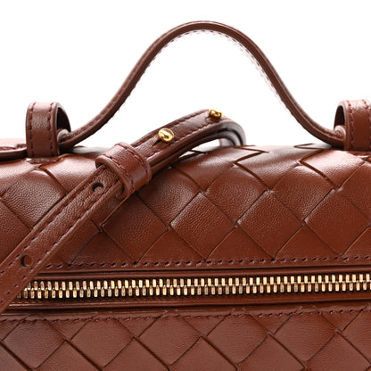 Bottega Veneta Nappa Intrecciato Bang Bang Vanity Case Sapele 7 of 9