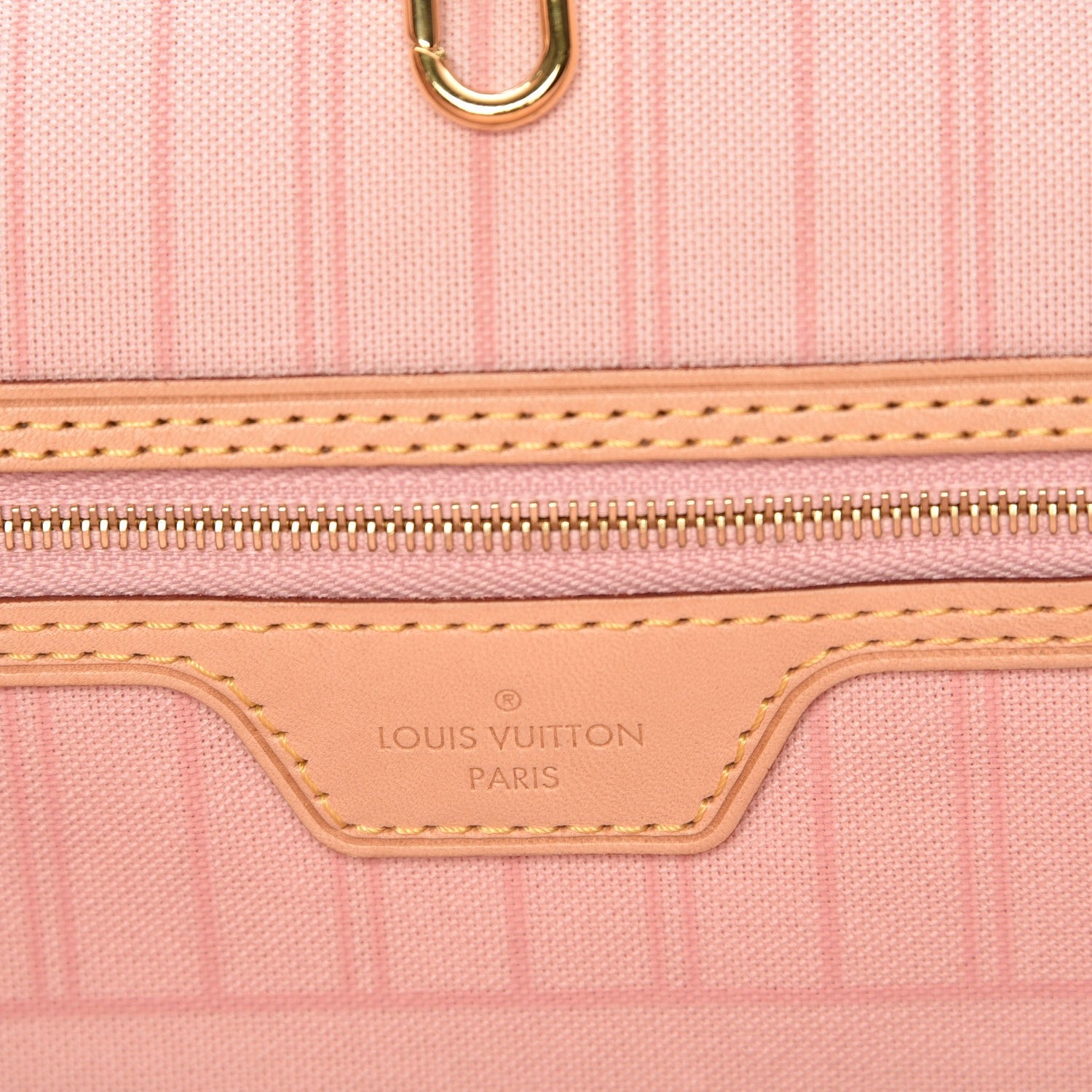 Louis Vuitton Damier Azur Neo Neverfull MM Rose Ballerine 7 of 11