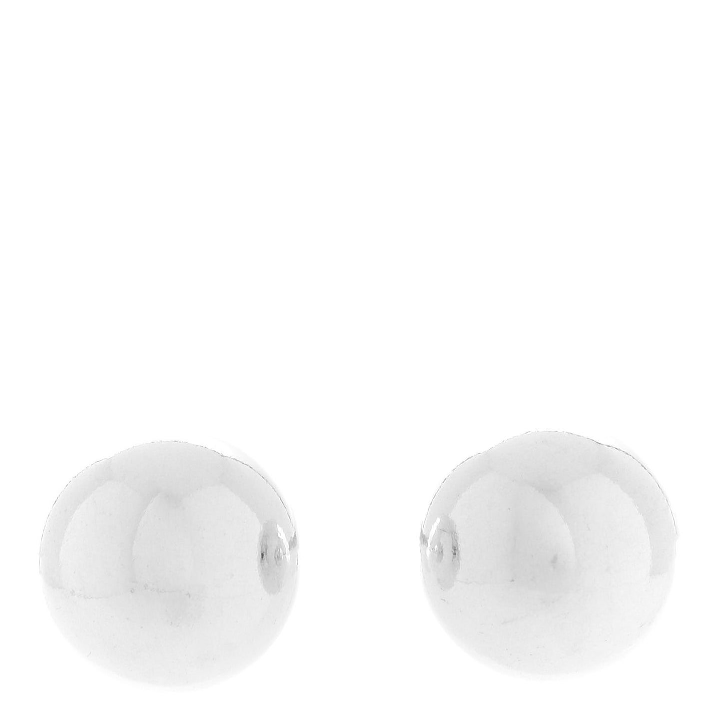 Sterling Silver 8mm HardWear Ball Earrings