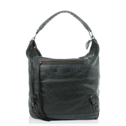 Balenciaga Agneau Classic Hardware Day Hobo Anthracite 1 of 8