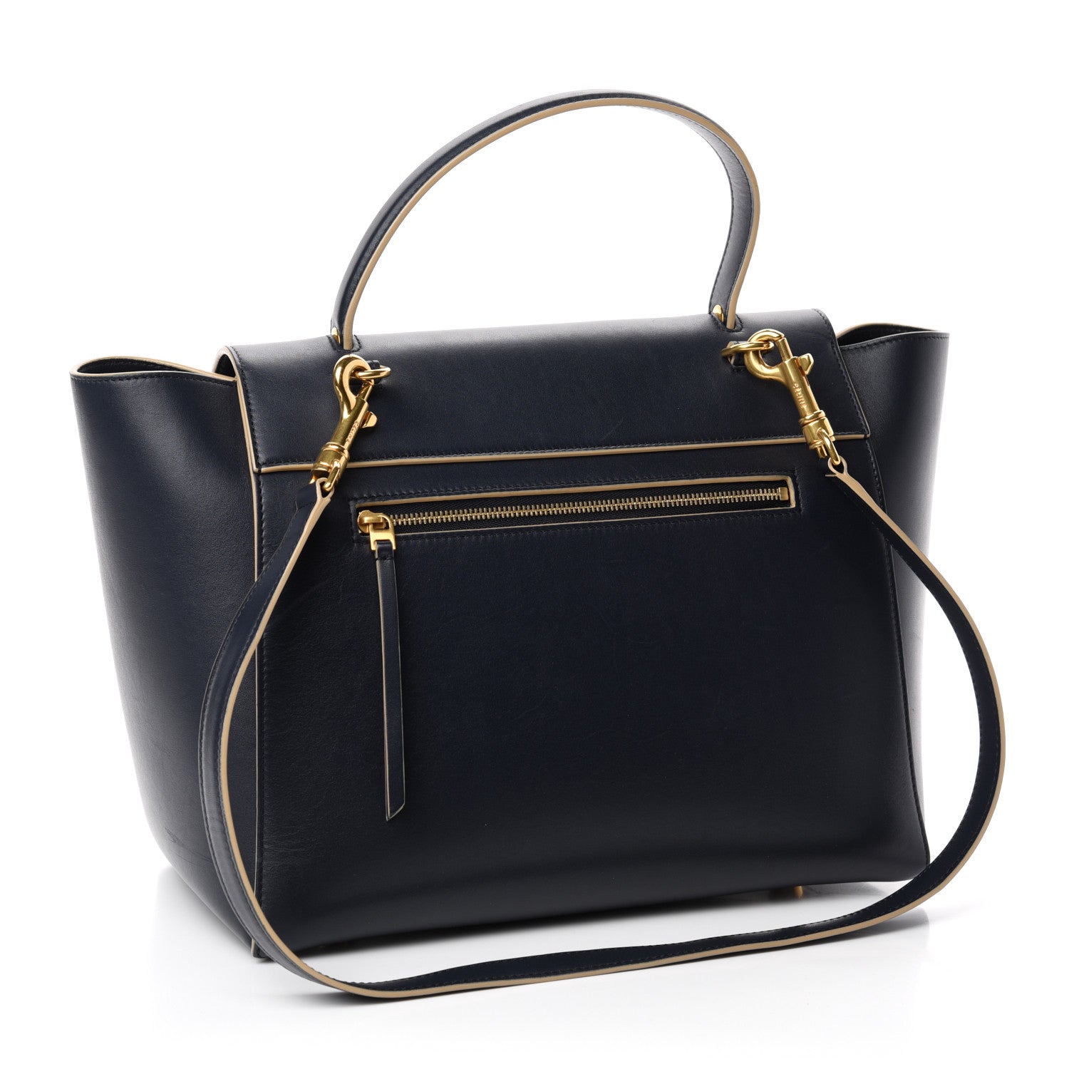 Celine Palmelato Calfskin Mini Belt Bag Navy 3 of 12