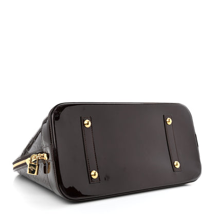 Louis Vuitton Vernis Alma GM Amarante 4 of 13