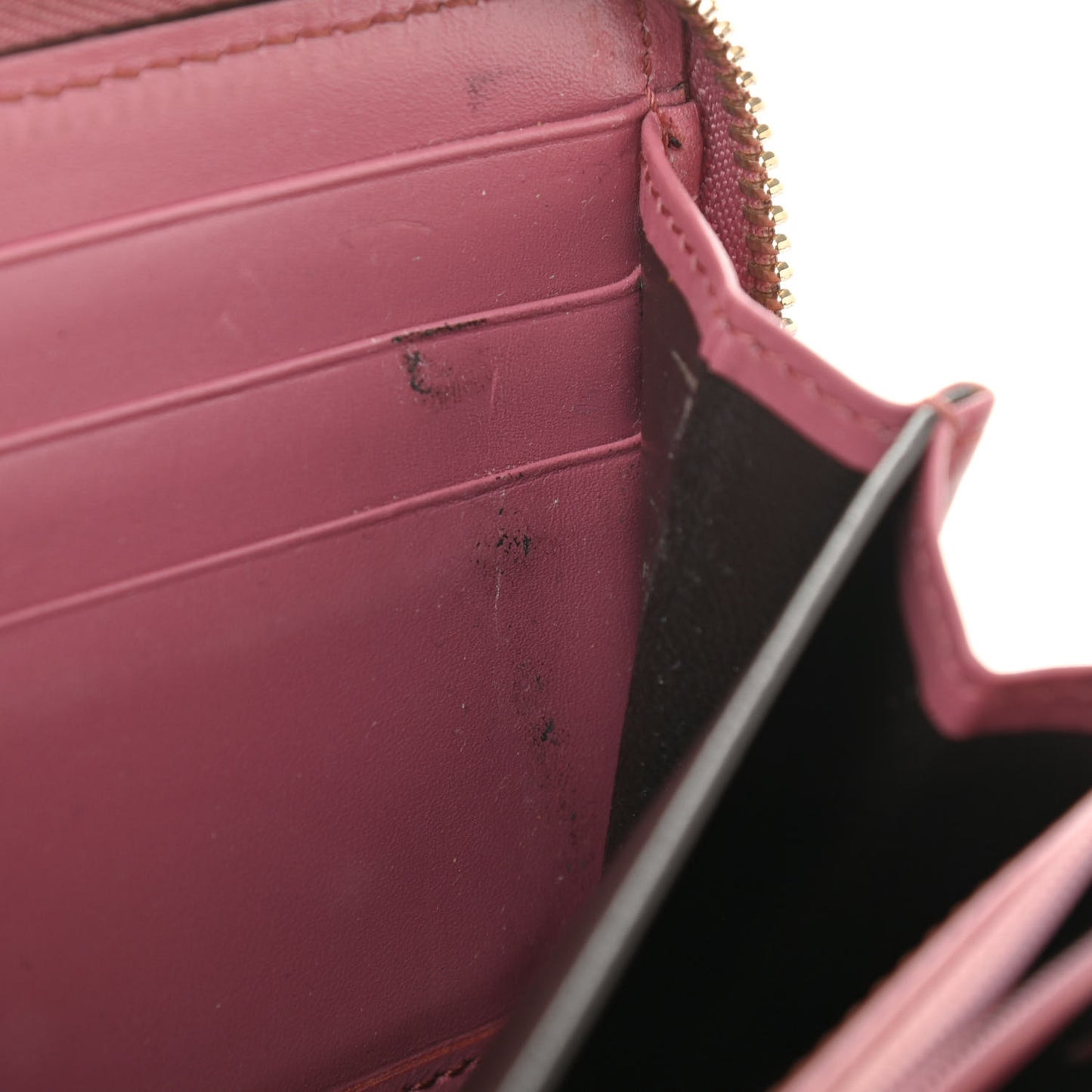 Imprime Monogram GG Pierce Zip Around Wallet Vintage Rose